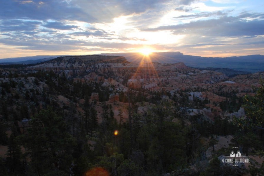 Bryce Canyon au levé du soleil