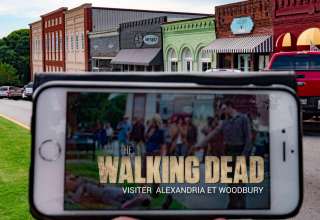Où trouver Alexandria et Woodbury de la série The Walking Dead