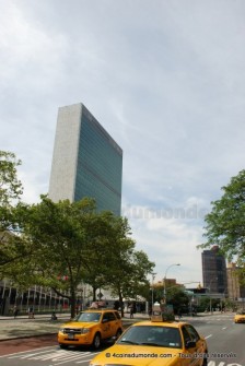 Le siège de l'ONU à new york