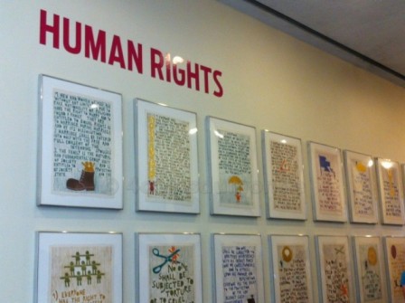 La déclaration des droits de l'Homme à l'ONU