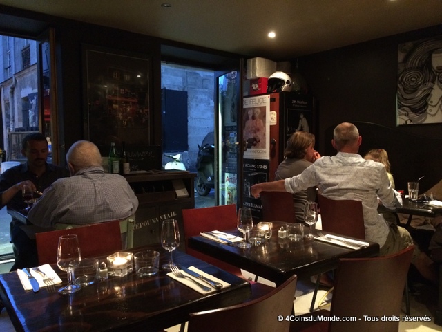 meilleur restaurant dans le Marais Paris L'épouvantail tres bon rapport qualite prix