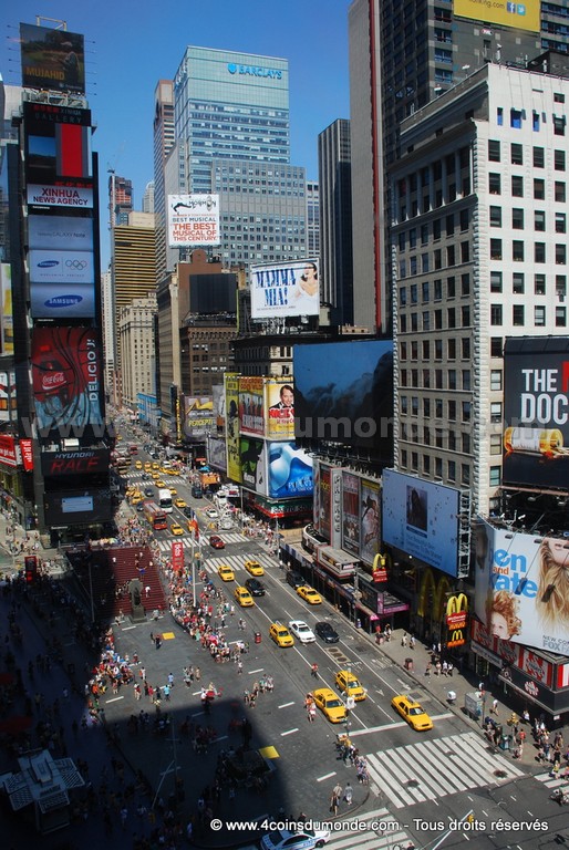 Vue imprenable Times Square
