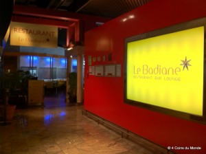 Restaurant Le Badiane aéroport de nice terminal 2
