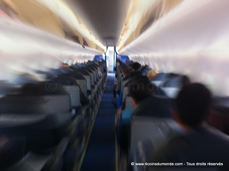 prendre l'avion en étant claustrophobe