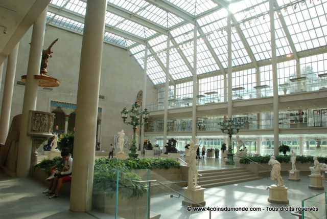 La plus belle salle du musée du MET New York La plus belle salle du musée du MET New York