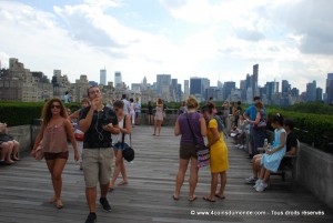 Une des plus belle vue de New York et de Manhattan est sur le toit du musée du MET