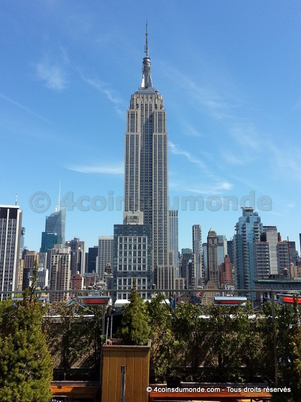 Vue sur l'Empire State Building
