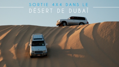 Sortie 4×4 dans le désert de Dubaï