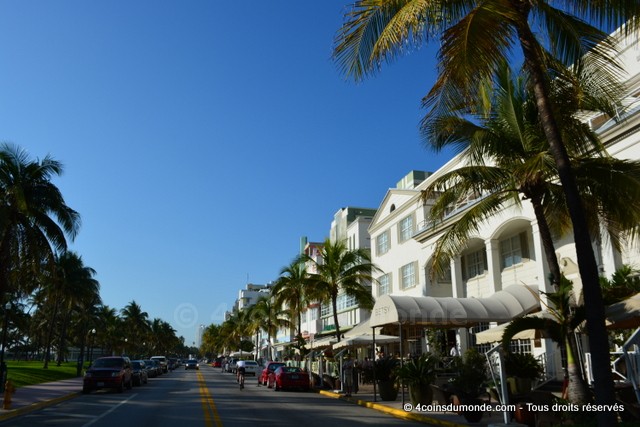 Ocean Drive South Beach Miami Floride