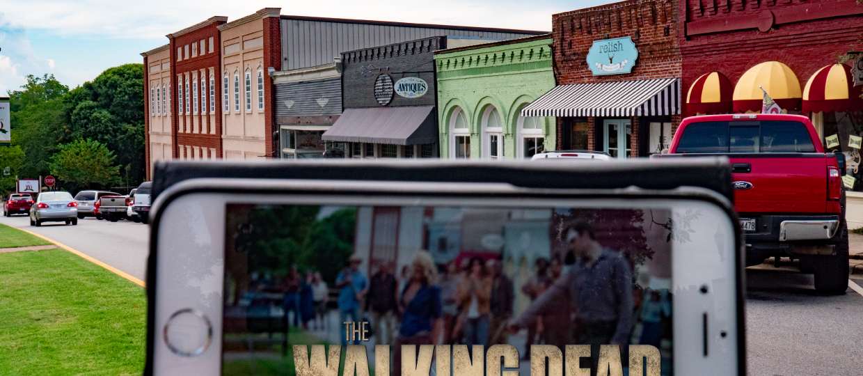 Où trouver Alexandria et Woodbury de la série The Walking Dead